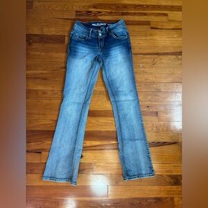 Wallflower Light Blue Flare Jeans